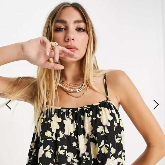 Free People Hot Take Printed Floral Cami - Picture 3 of 4